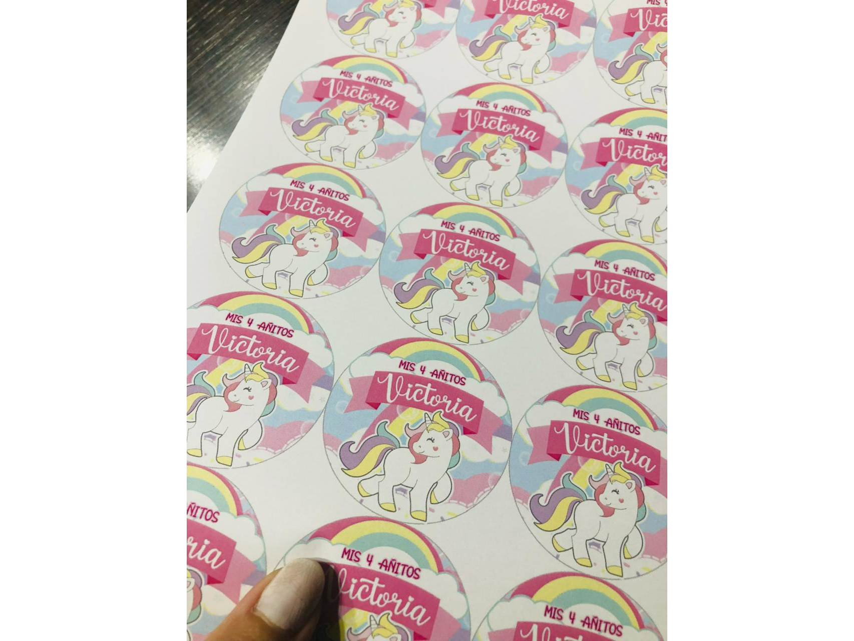 UNICORNIO de Vainilla Diseños