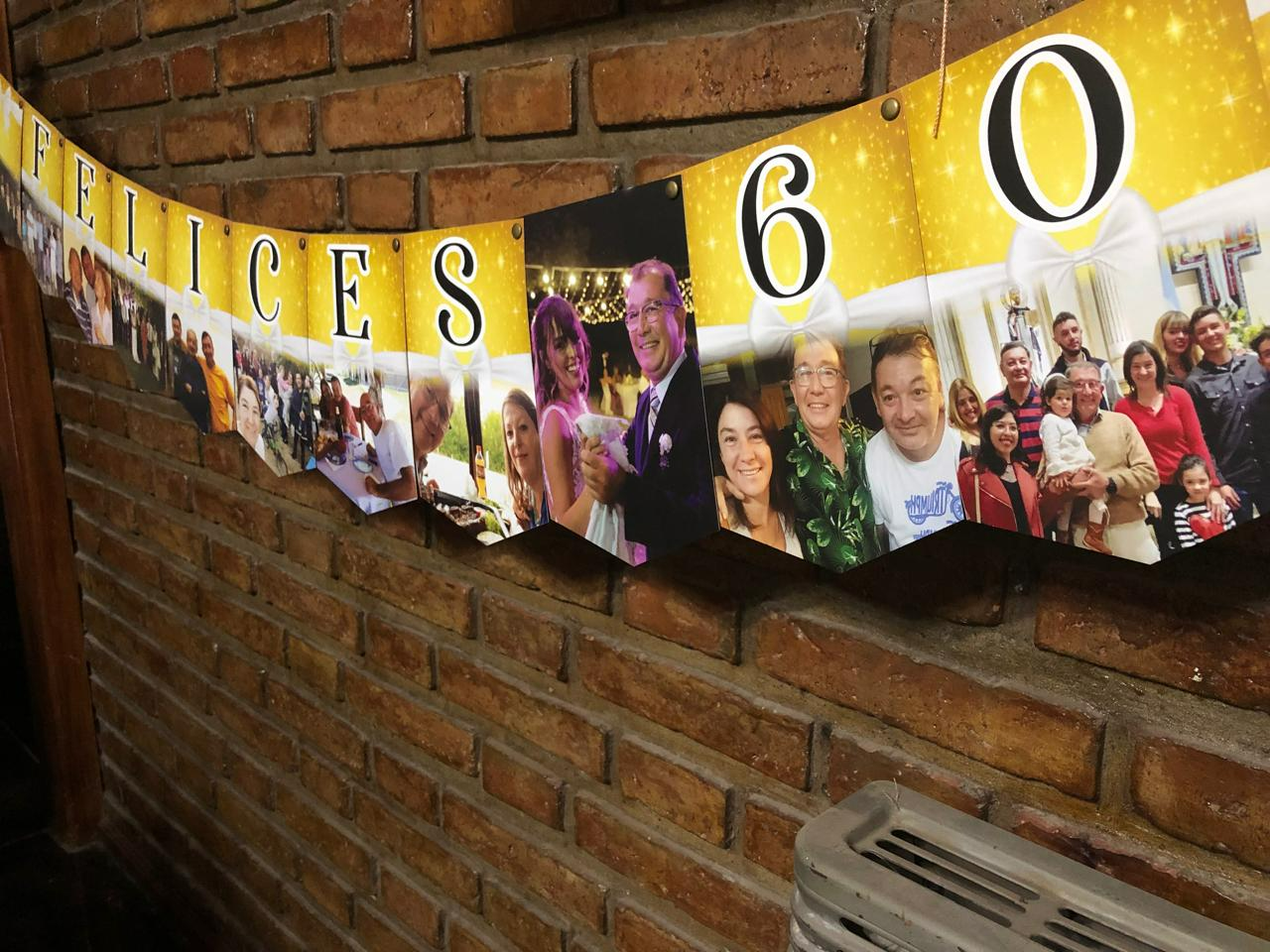 60 AÑOS - PERSONALIZADO