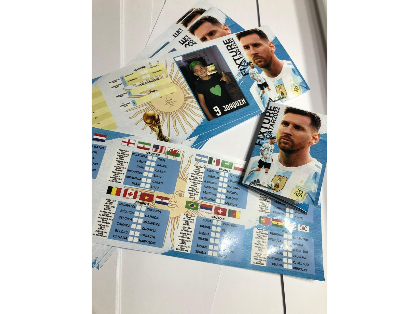 FIXTURE PERSONALIZADO