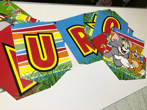 TOM Y JERRY de Vainilla Diseños