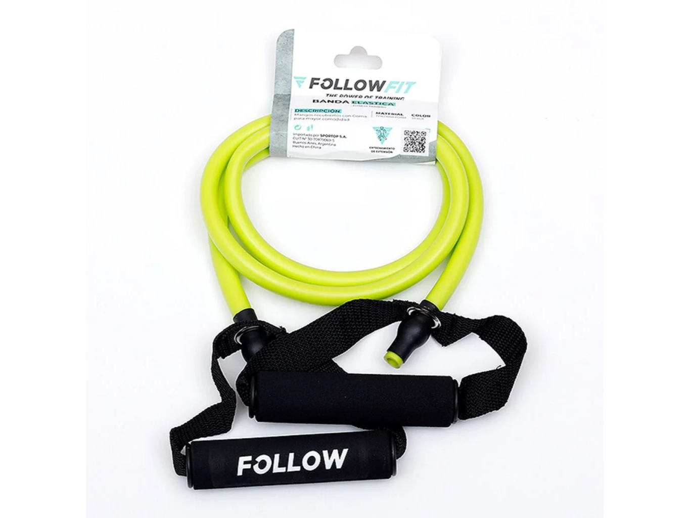 BANDA ELASTICA LARGA C/ MANIJA FOLLOW FIT NEOPRENE INT MEDIA