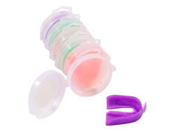 PROTECTOR BUCAL TERMOMOLDEABLE JR. Y SR. SIMPLE EN CAJA SABORIZADO