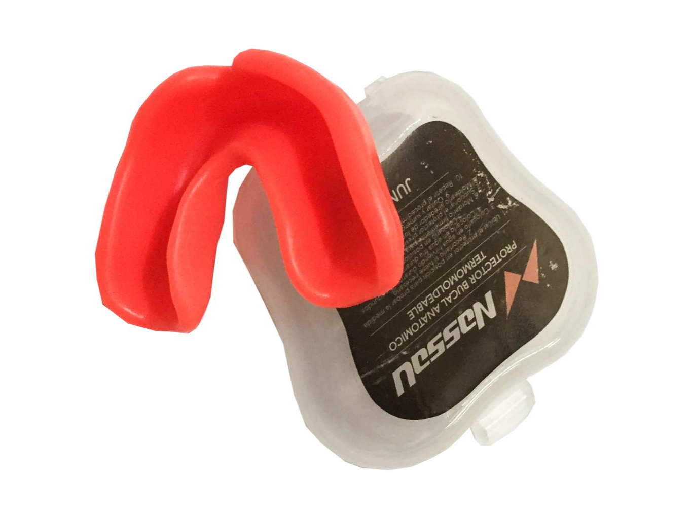 PROTECTOR BUCAL NASSAU TERMOMOLDEABLE JR. Y SR. EN CAJA COMPUESTO GEL SABORIZADO