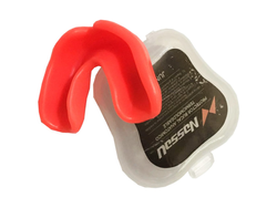 PROTECTOR BUCAL NASSAU TERMOMOLDEABLE JR. Y SR. EN CAJA COMPUESTO GEL SABORIZADO