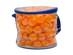 CARAMELERA PING PONG GIANT DRAGON X 100 PELOTITAS NARANJAS