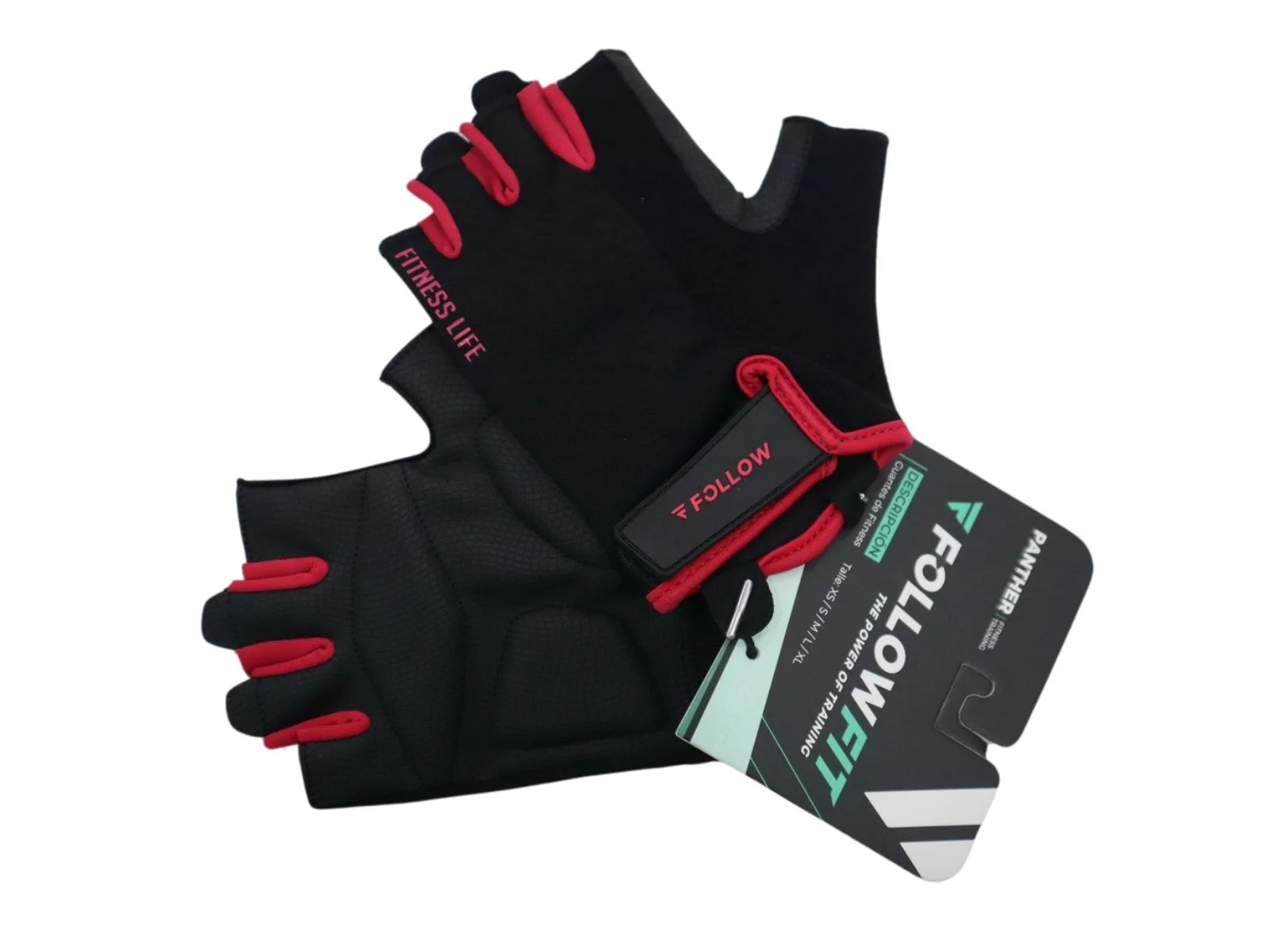 GUANTES DE FITNESS Y CICLISMO PANTHER FOLLOW FIT