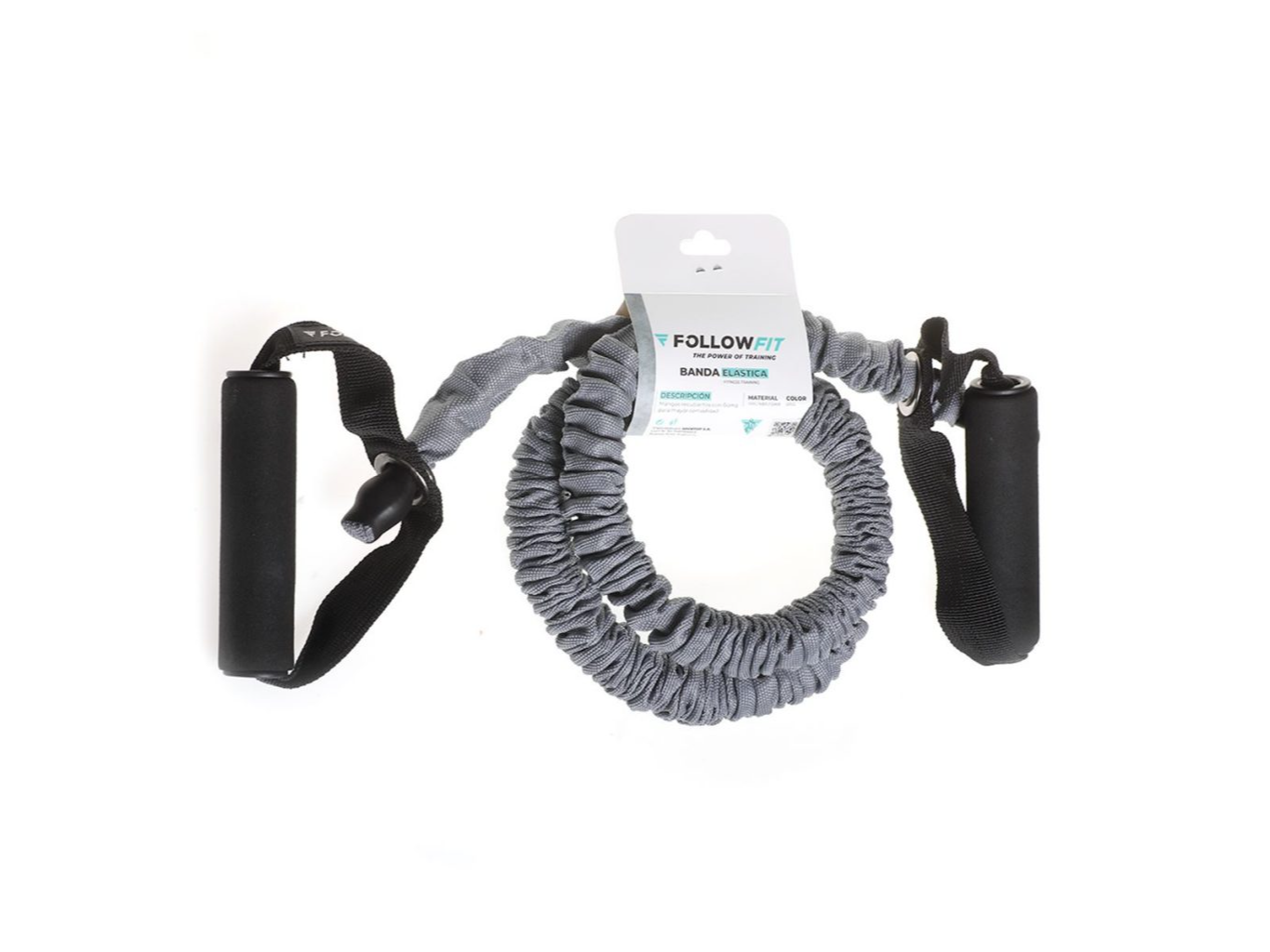 BANDA ELASTICA LARGA C MANIJA FOLLOW FIT NEOPRENE RECUBIERTA