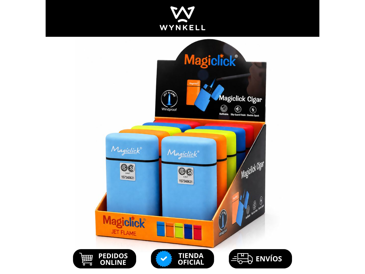 Jet Flame Neon x10 unidades