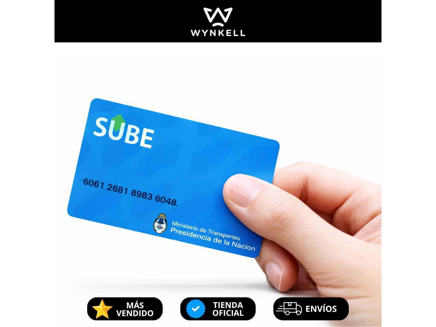 Tarjetas Sube x5 unidades de Wynkell Dist
