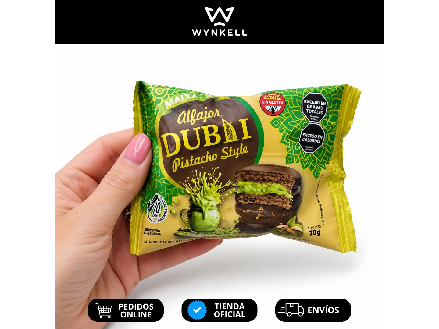 Dubai Pistacho x22 unidades