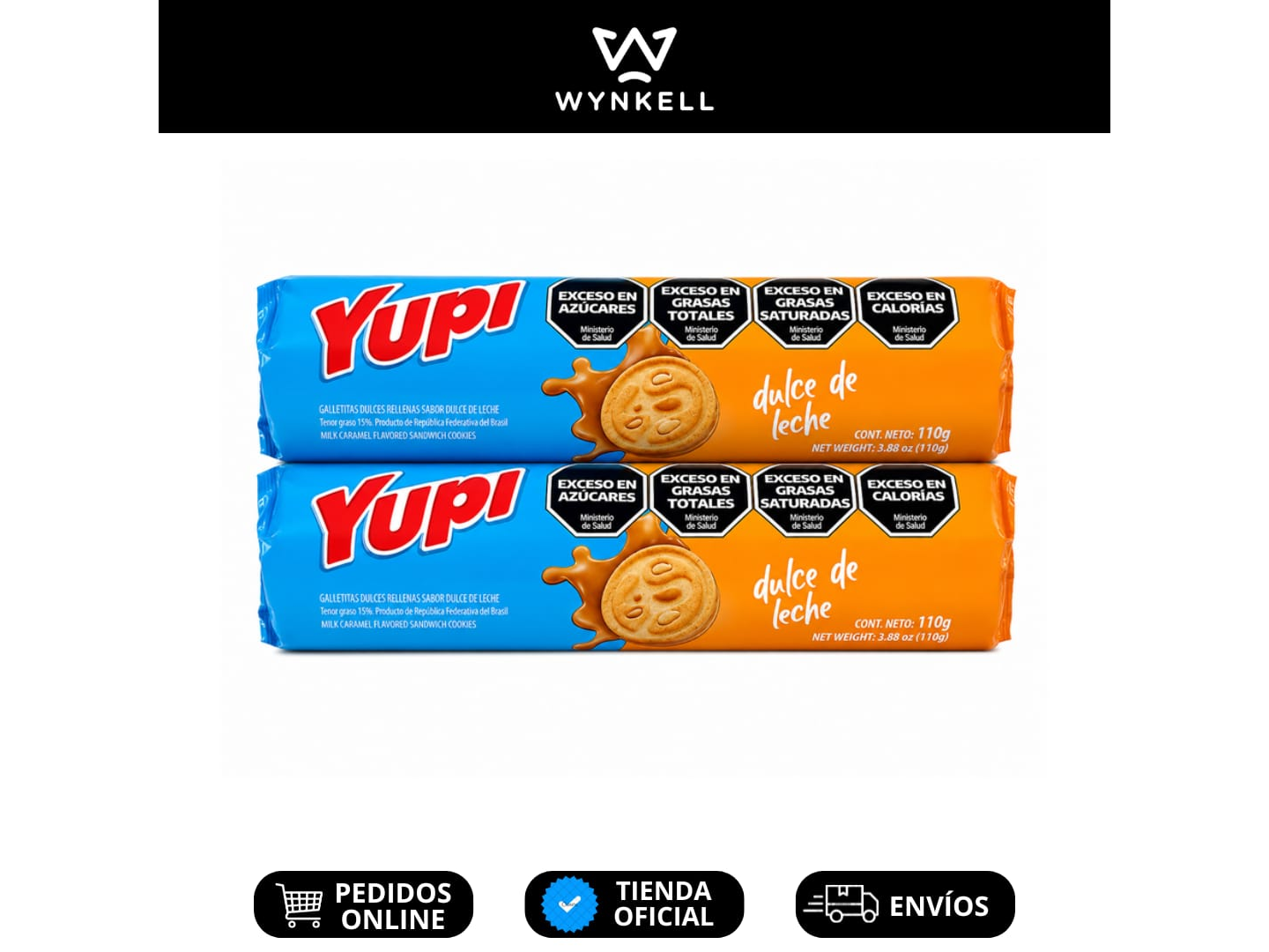 Yupi Rellenas 110 gr.