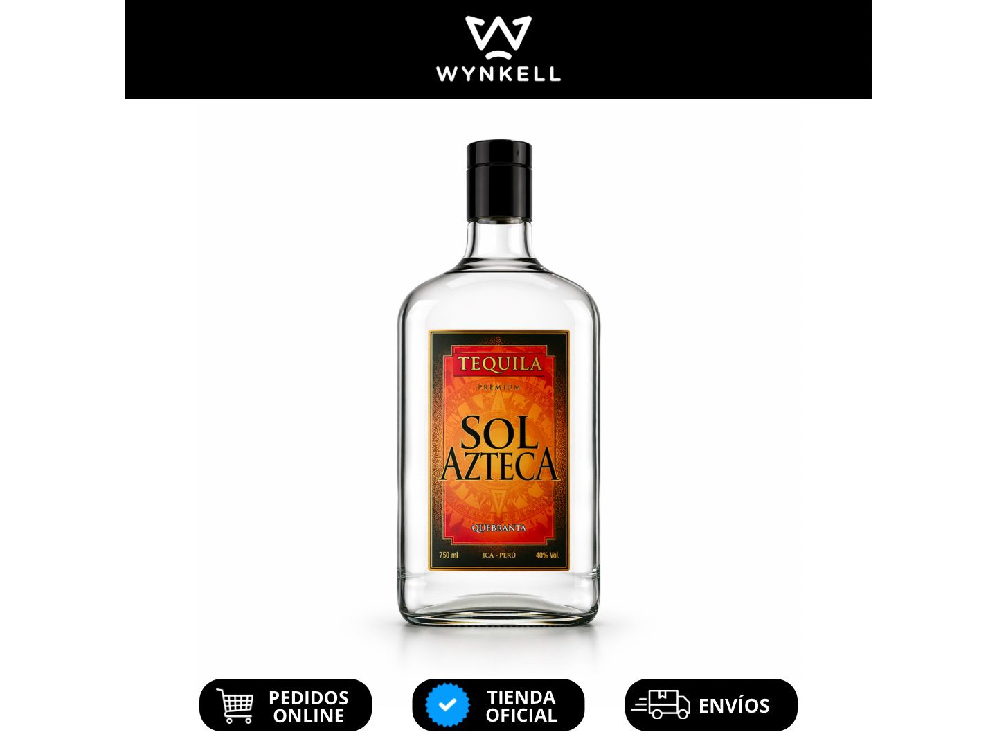 Tequila Sol Azteca 200 ml.