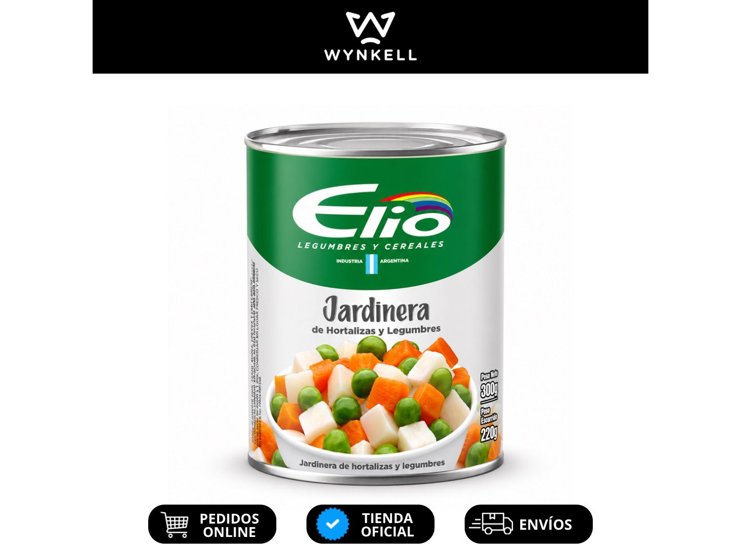 Jardinera Elio lata 300gr.