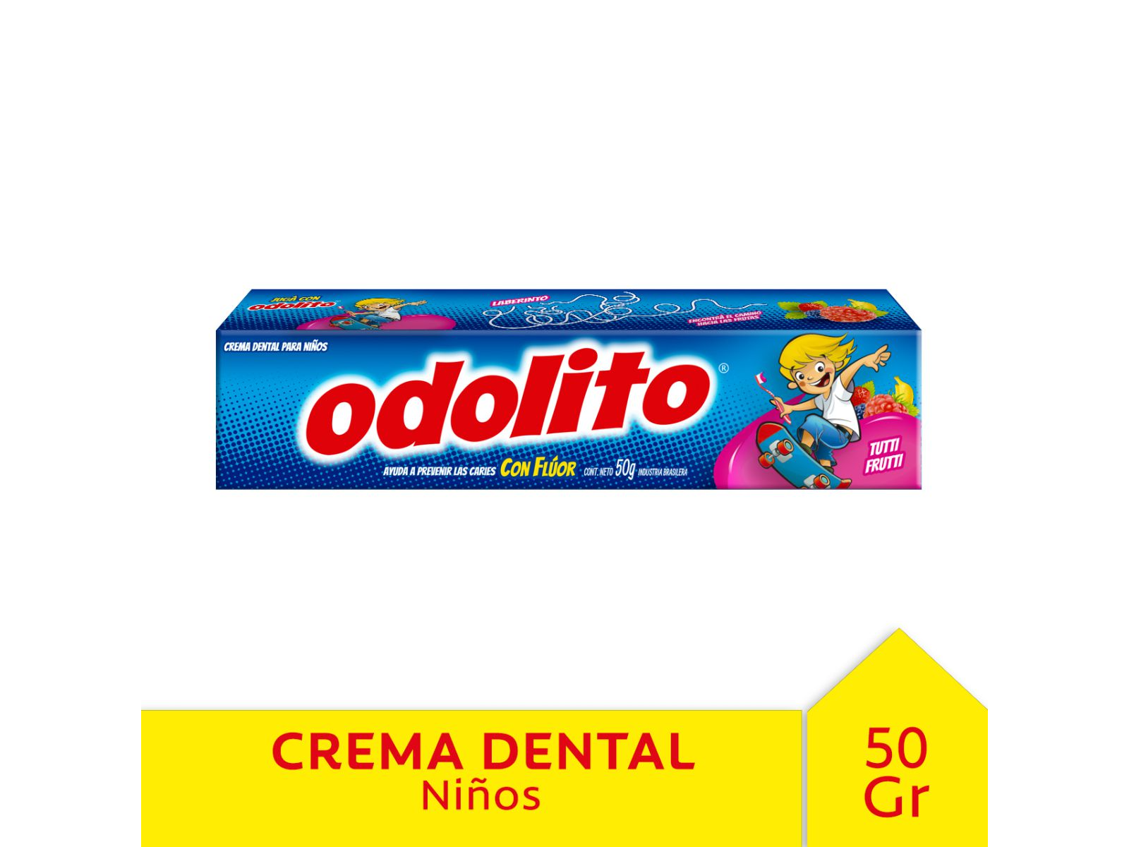 CREMA DENTAL ODOLITO TUTTI FRUTTI env.x 50 g