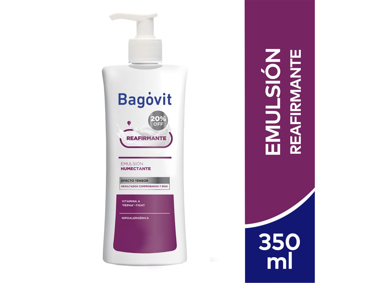 BAGOVIT REAFIRMANTE EFECTO TENSOR Emulsion corp.x 350 g