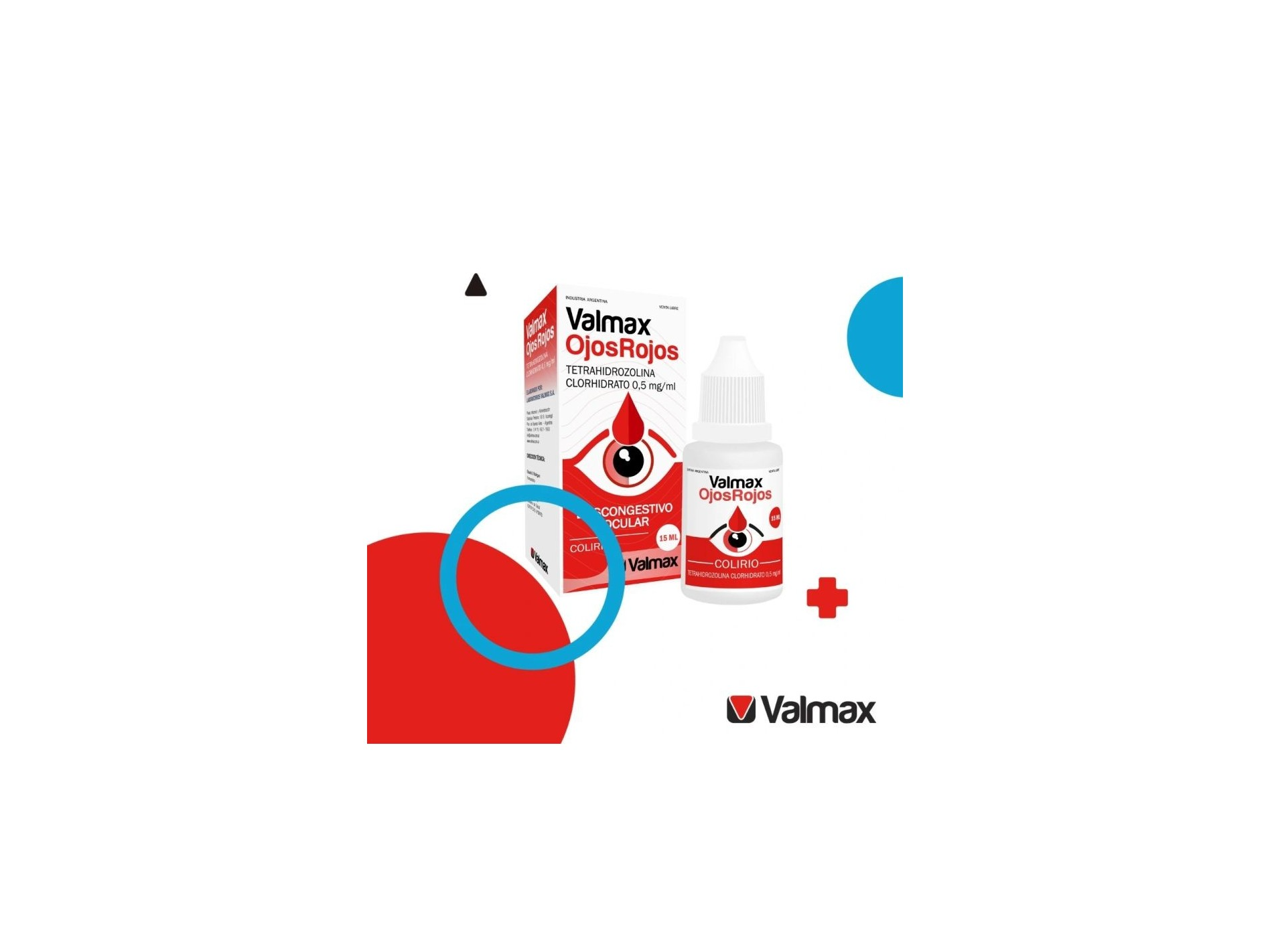 VALMAX OJOS ROJOS sol.oft.x 15 ml