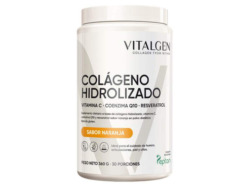 VITALGEN COLAGENO HIDROLIZADO naranja env. x 360 g
