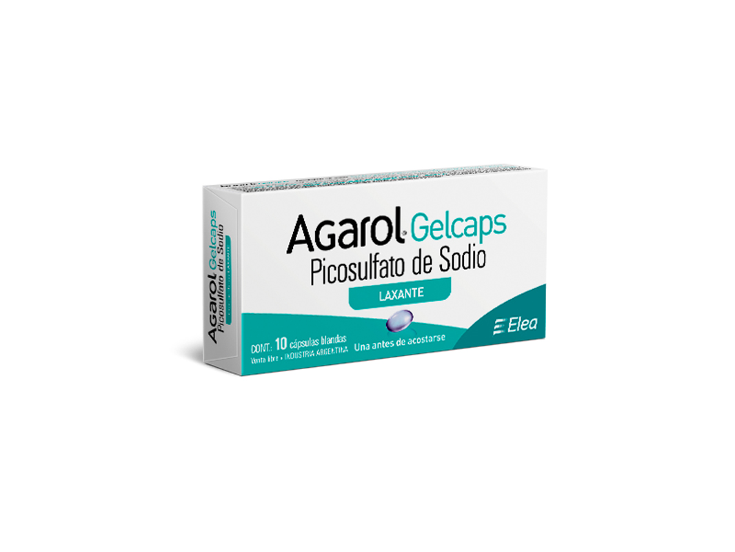 AGAROL GELCAPS 5 mg c&nbsp;ps.blandas x 10