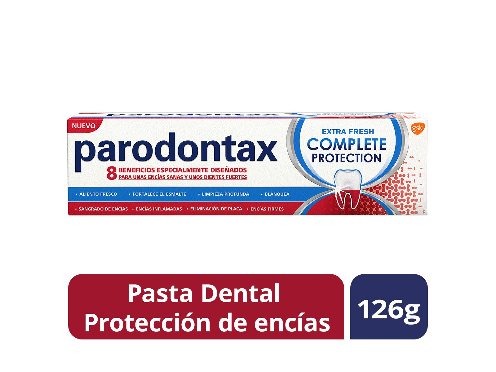 PARODONTAX COMPLETE PROTECTION  EXTRA FRESH cr.dental x 126 g