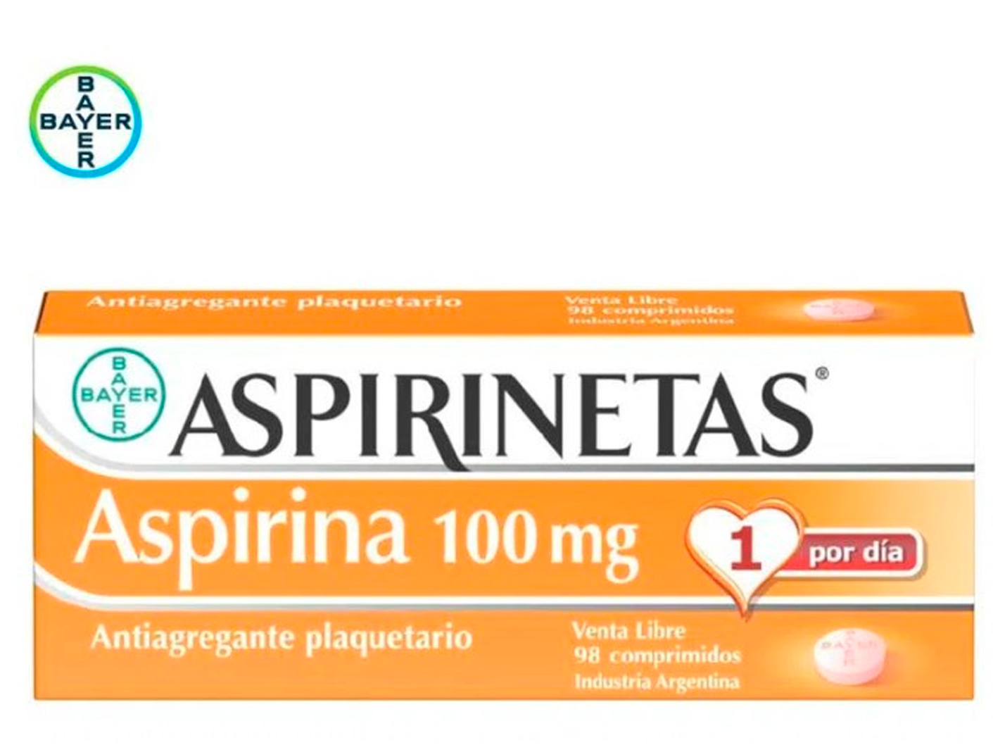 ASPIRINETAS comp.x 98