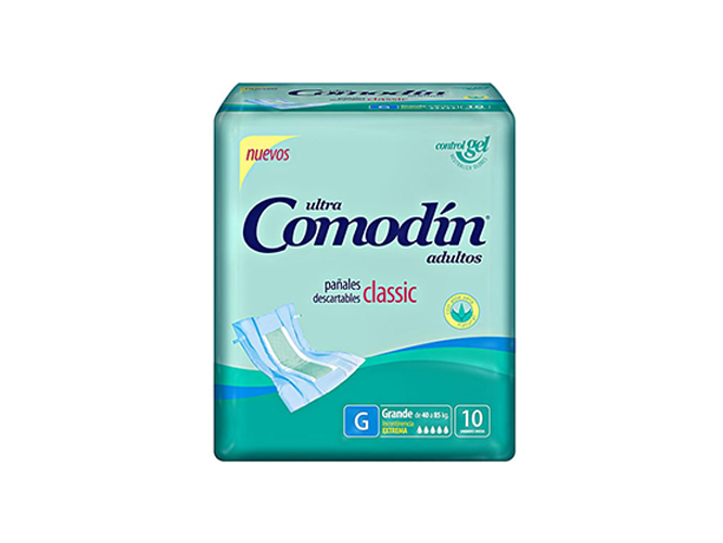 COMODIN CLASICO GDE 10 PAÑ ADU