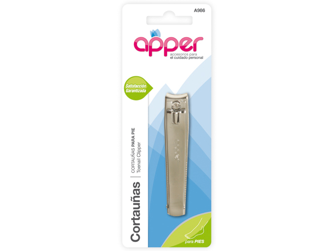 APPER CORTAUÑAS PIE C/LIMA