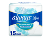 ALWAYS LINERS PLUS RESPIRABLE 15 PRO DIA