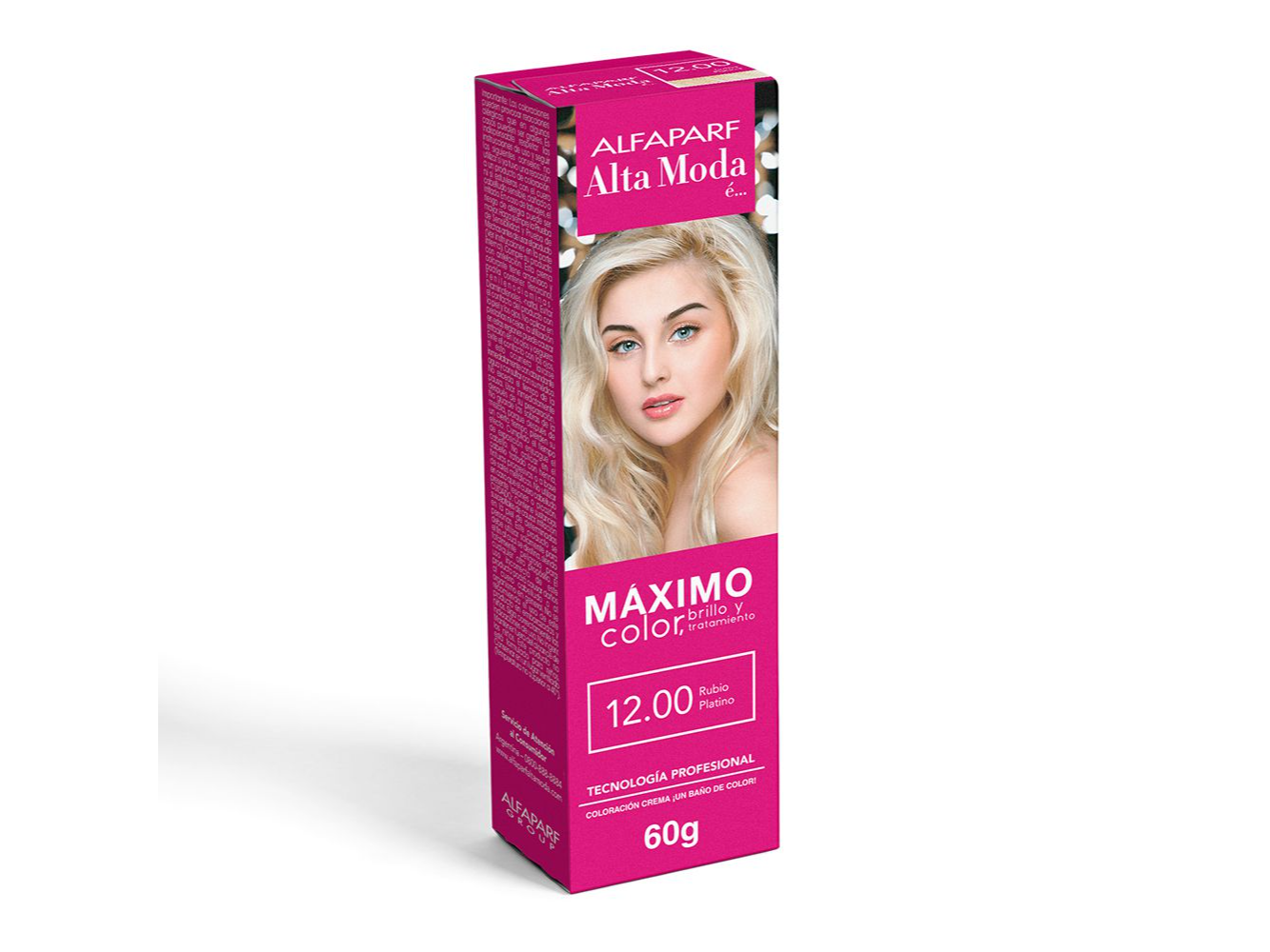 ALTA MODA E COLORE 12 RUBIO PLA POMO TIN