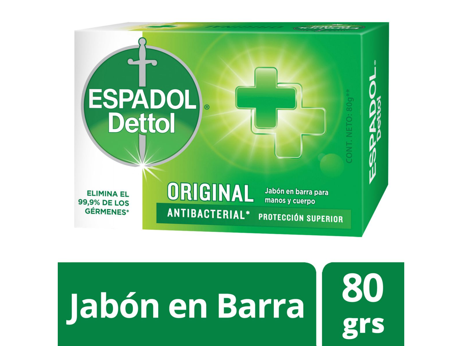 ESPADOL DETTOL ORIGINAL 80 GR JAB