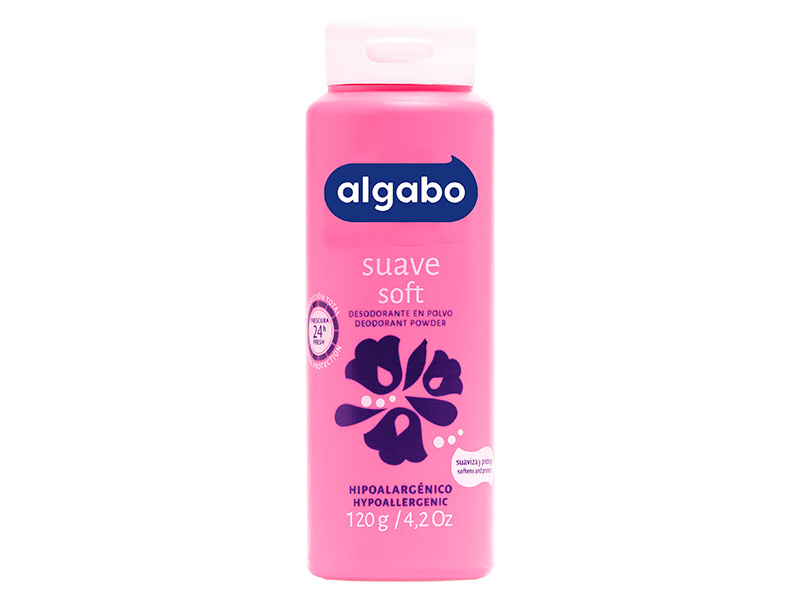ALGABO DEO POLVO ROSA X 120