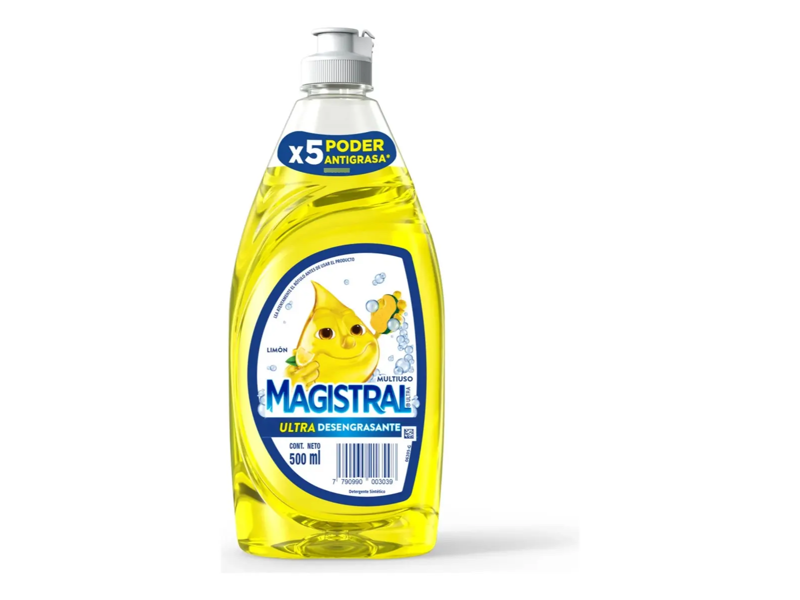 MAGISTRAL DETERG. X 500 ML ULTRA LIMON