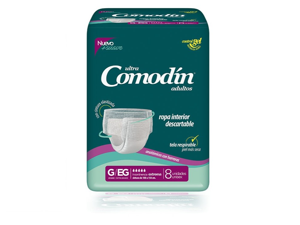 COMODIN ROPA INT DESCART G/XG 8 ROP INT