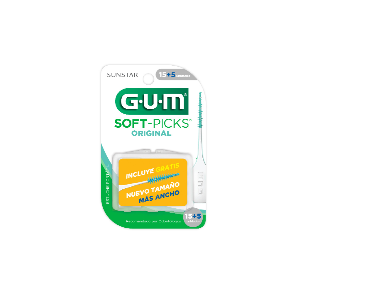 GUM PALILLOS 632RM Soft-Picks x 15 u
