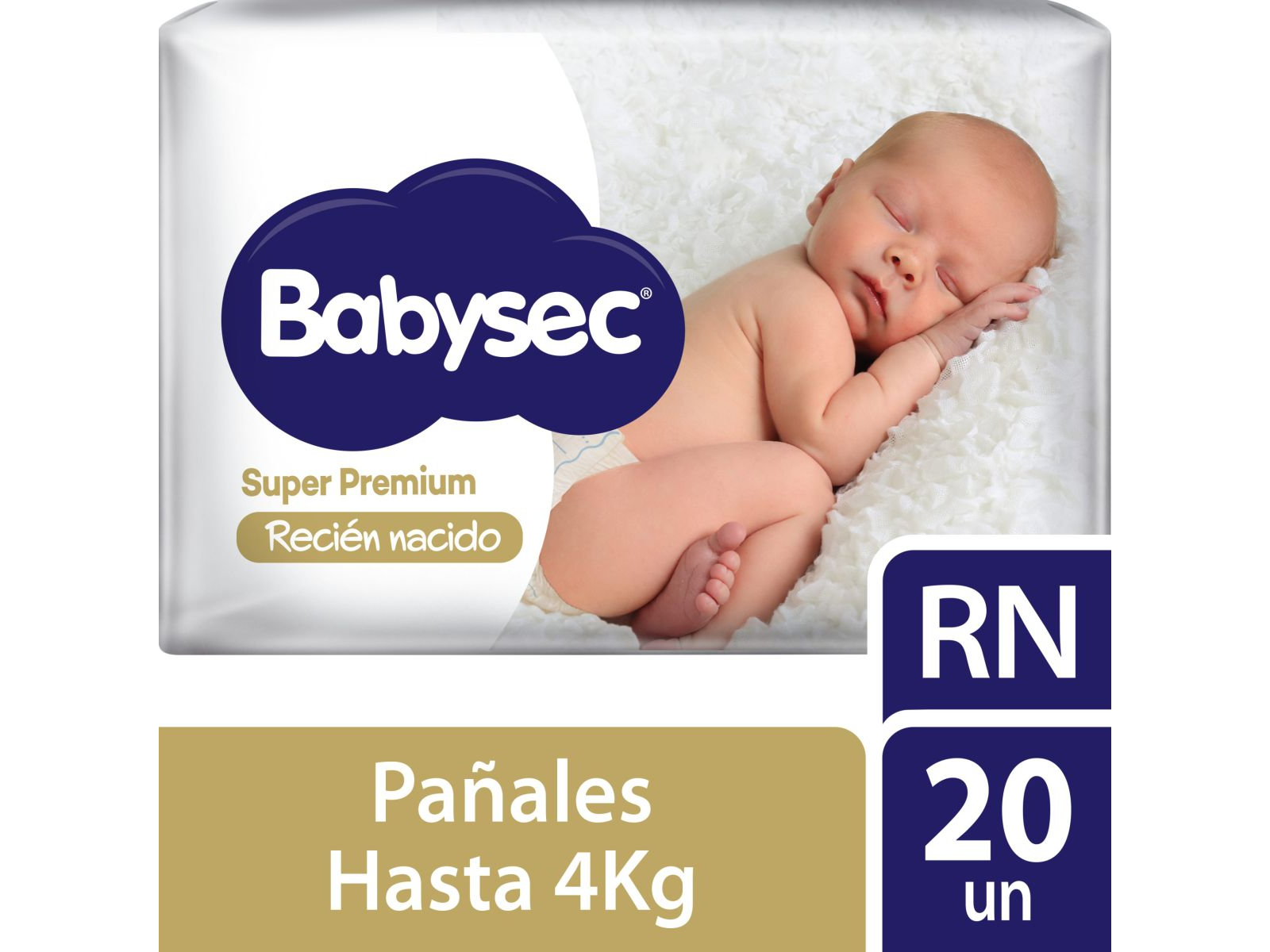 BABYSEC PREMIUM RECIEN NAC 20 PAÑ