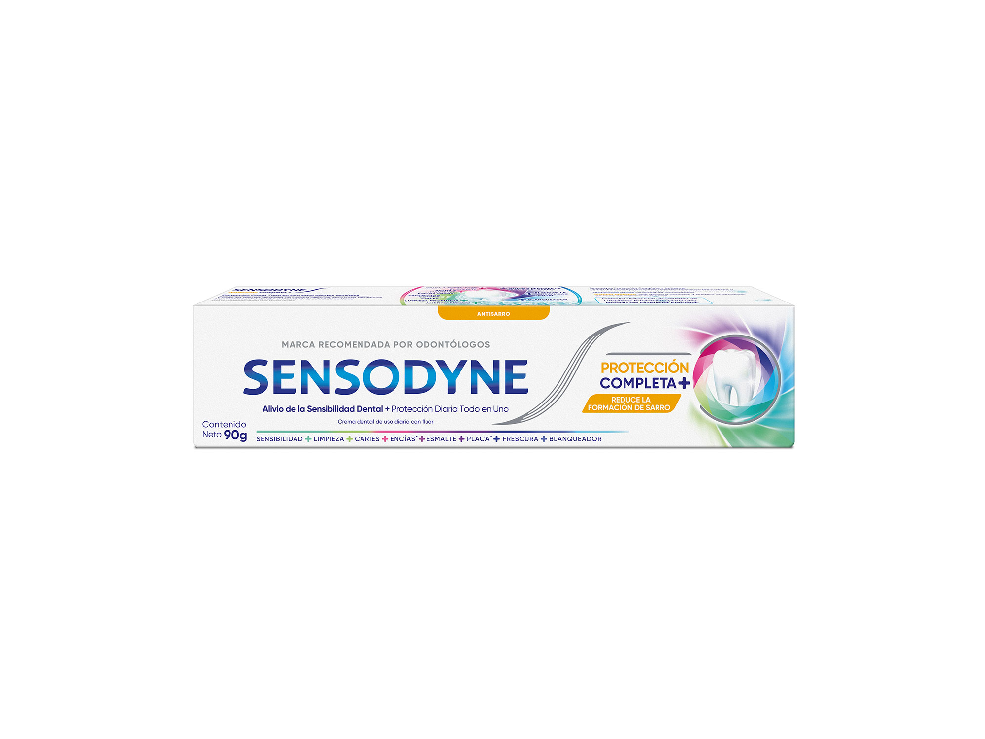 SENSODYNE PROTECCION COMPLETA + ANTISARRO pomo x 90 g
