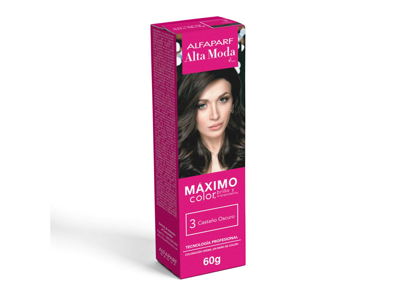 ALTA MODA E COLORE 3 CASTAÑ OSC POMO TIN
