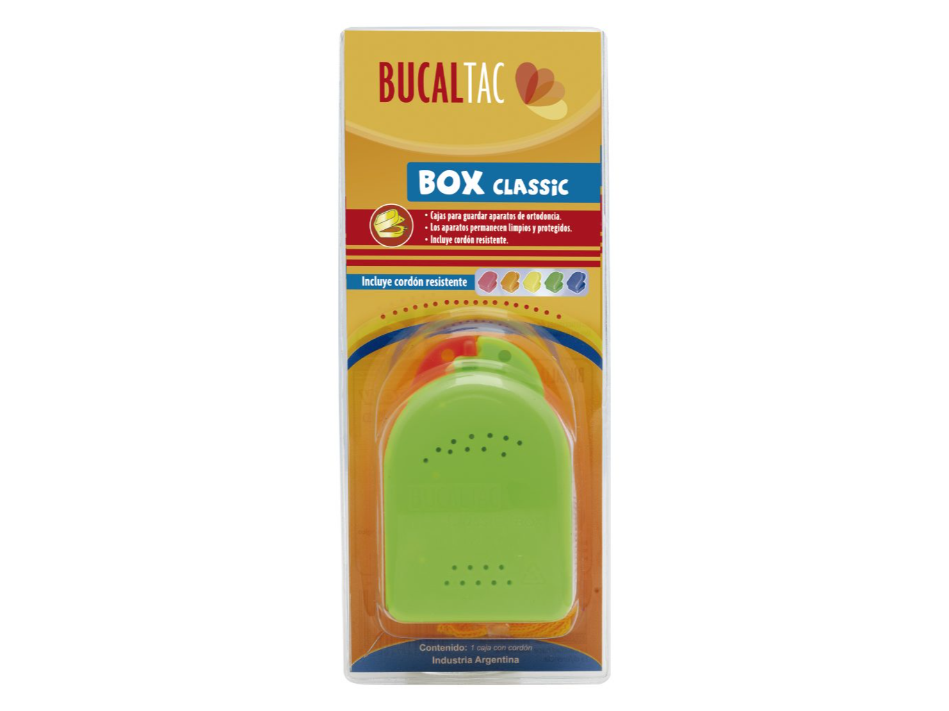 BUCALTAC BOX CAJA PARA ORTODONCIA cl&nbsp;sica x 1 unid.