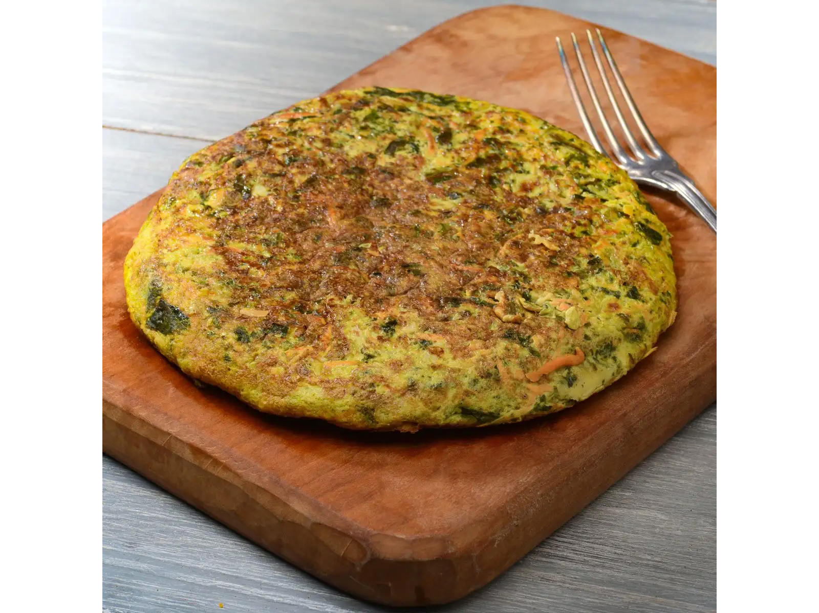 Tortilla de verduras 🌱