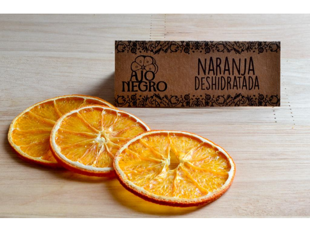 Naranja deshidratada