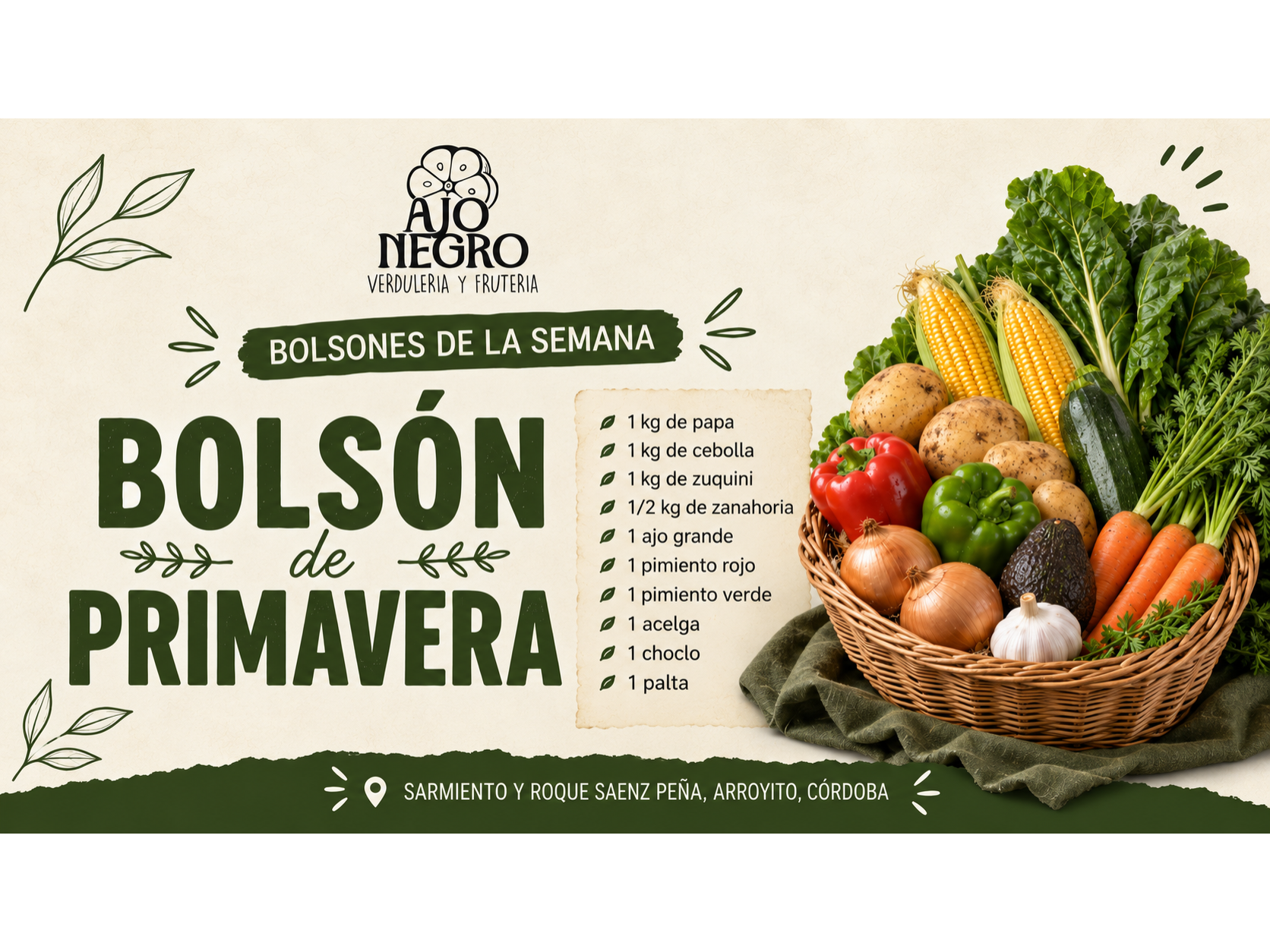 Nuevo Bolson de primavera