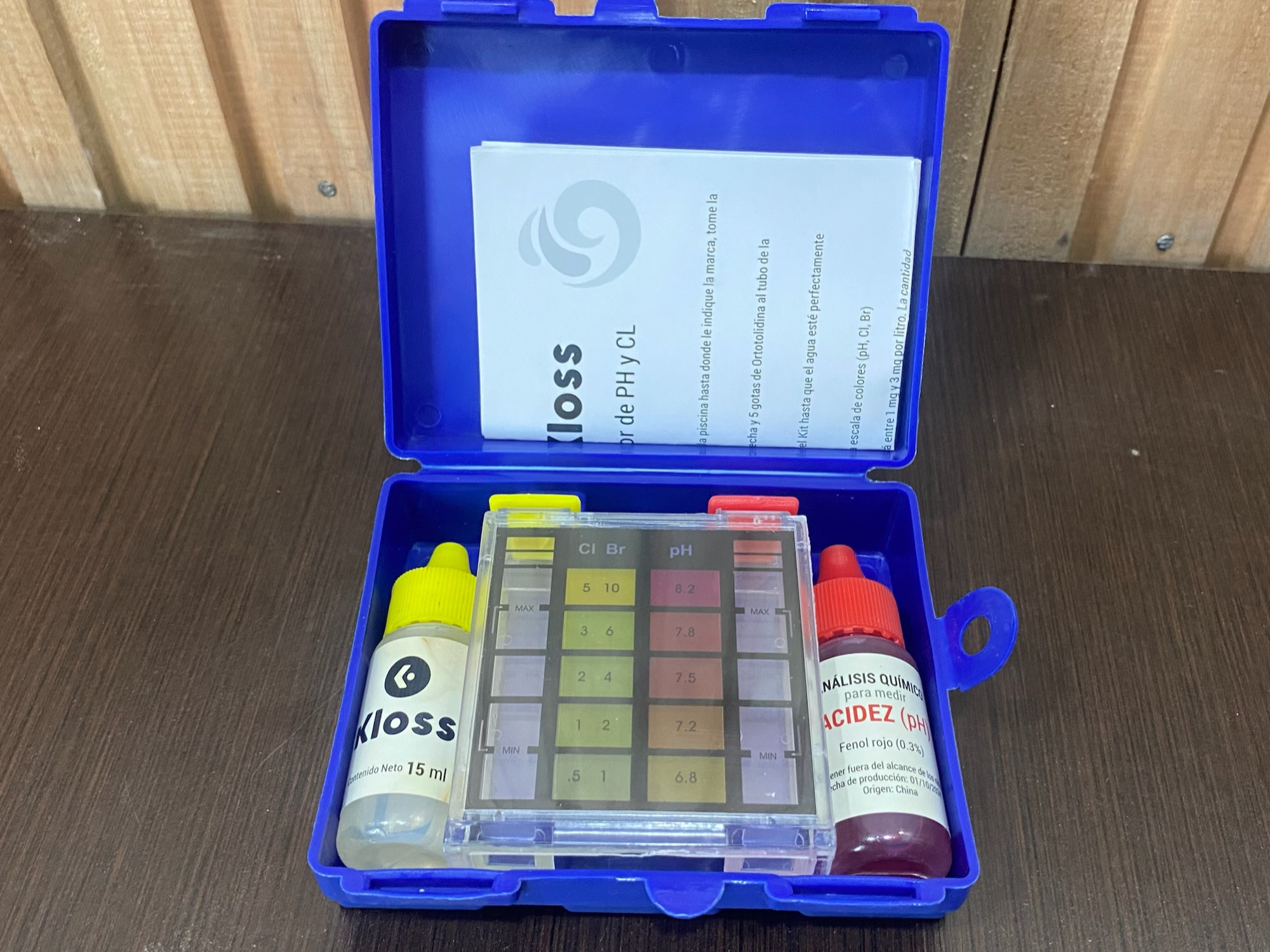 Kit Medidor PH y Cloro