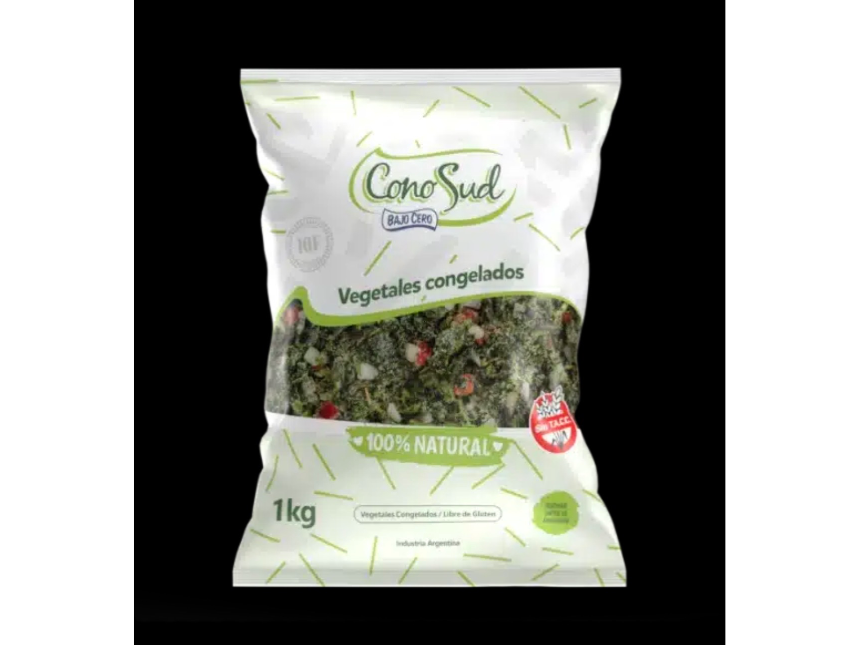 Mix Relleno Tarta Espinaca congelado 1Kg