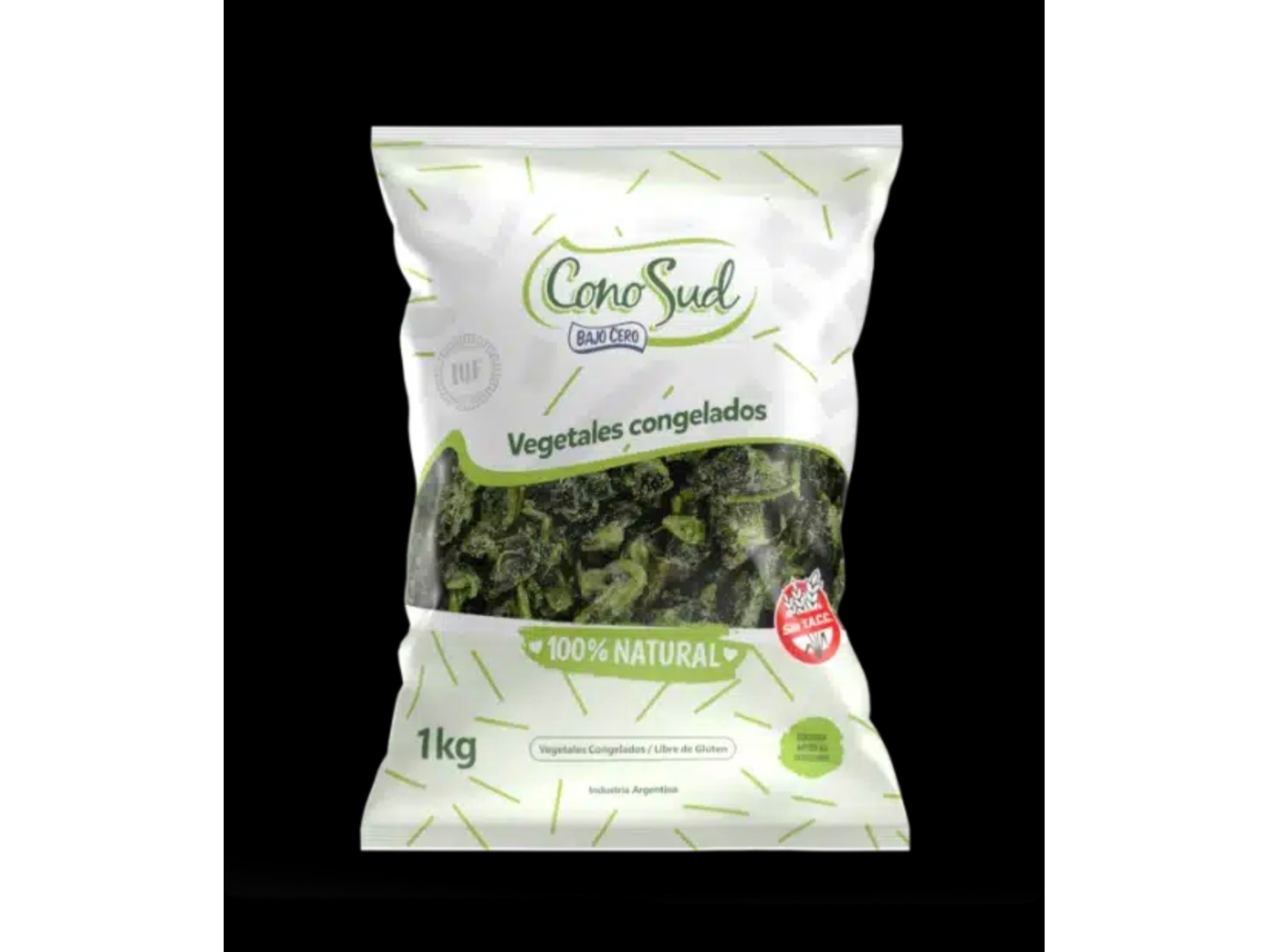 Espinaca congelada 1 Kg