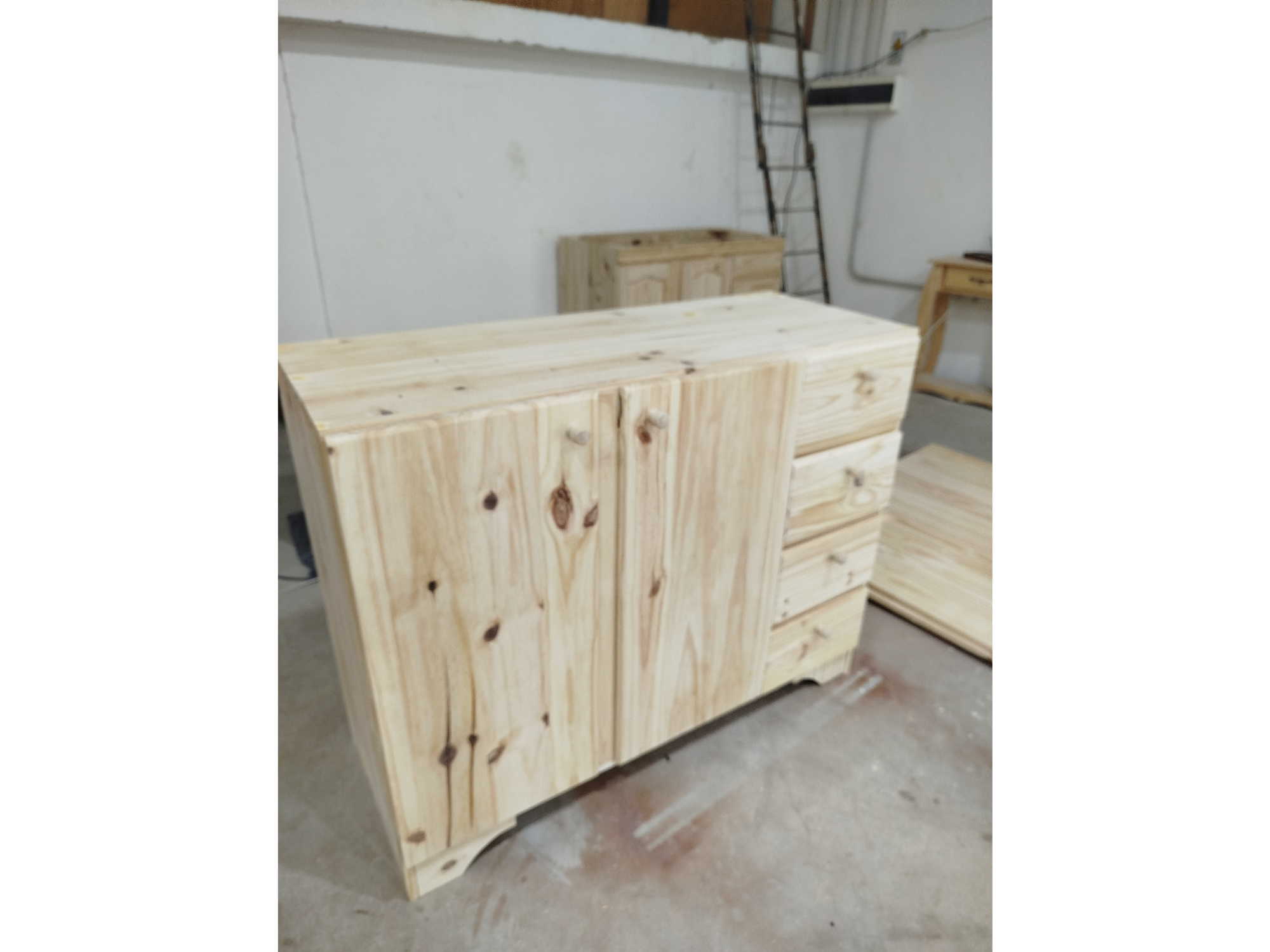 Bajo mesada Puertas lisas freezadas