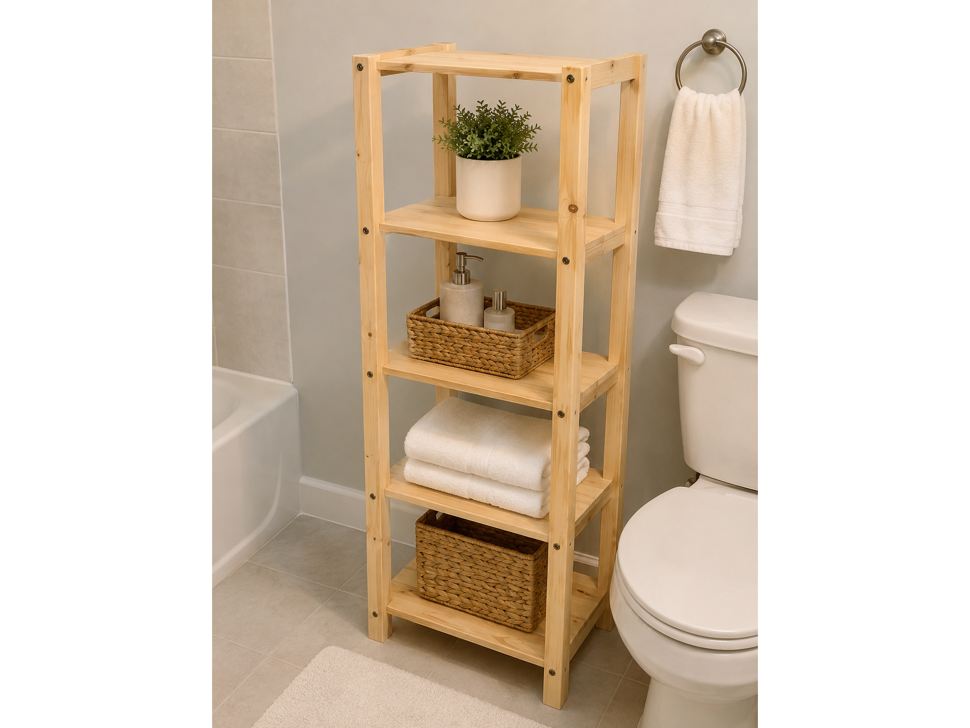 Estantería de baño
