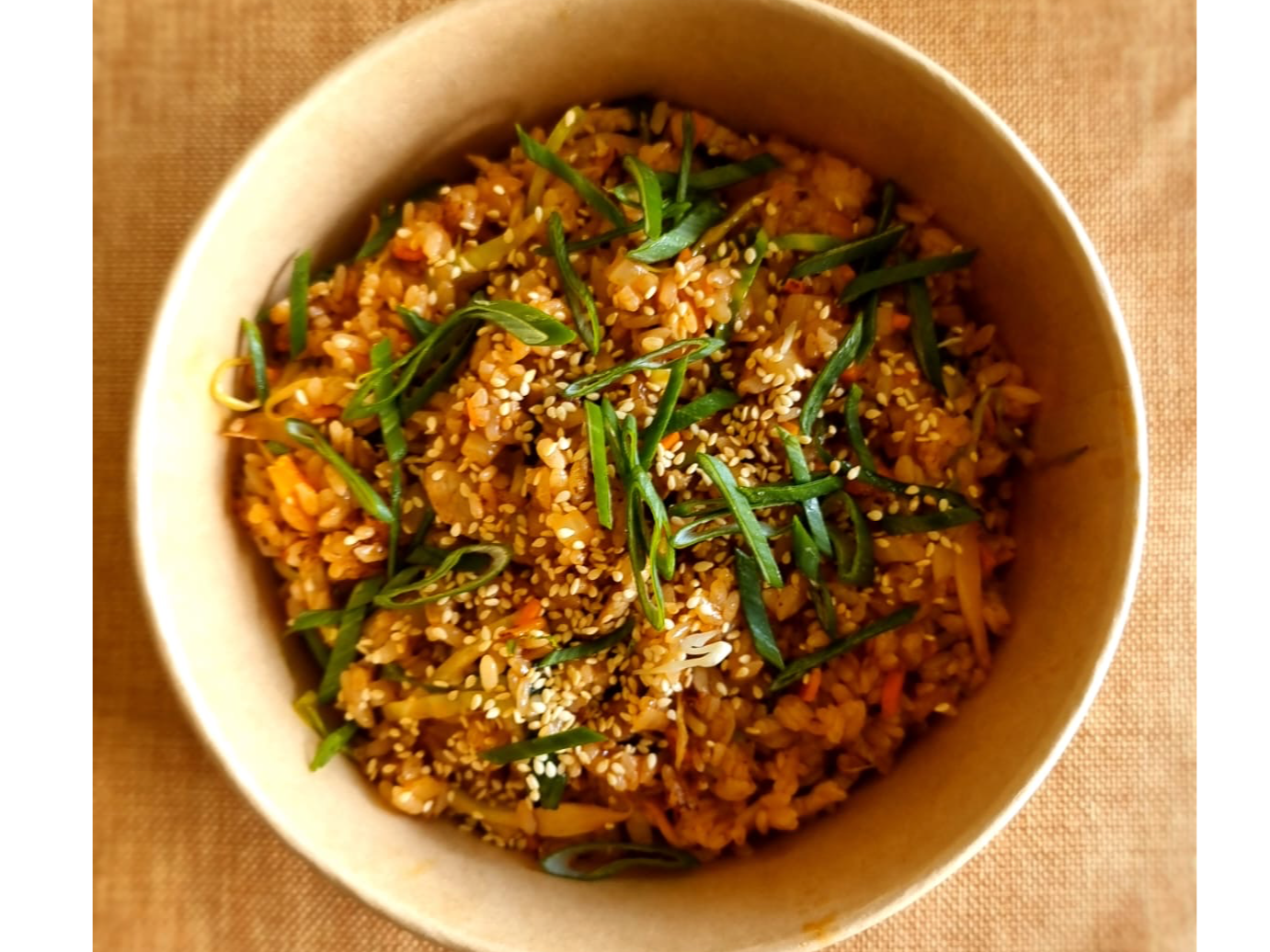 BOKKEUMBAP DE CHAMPIÑONES 🌶️