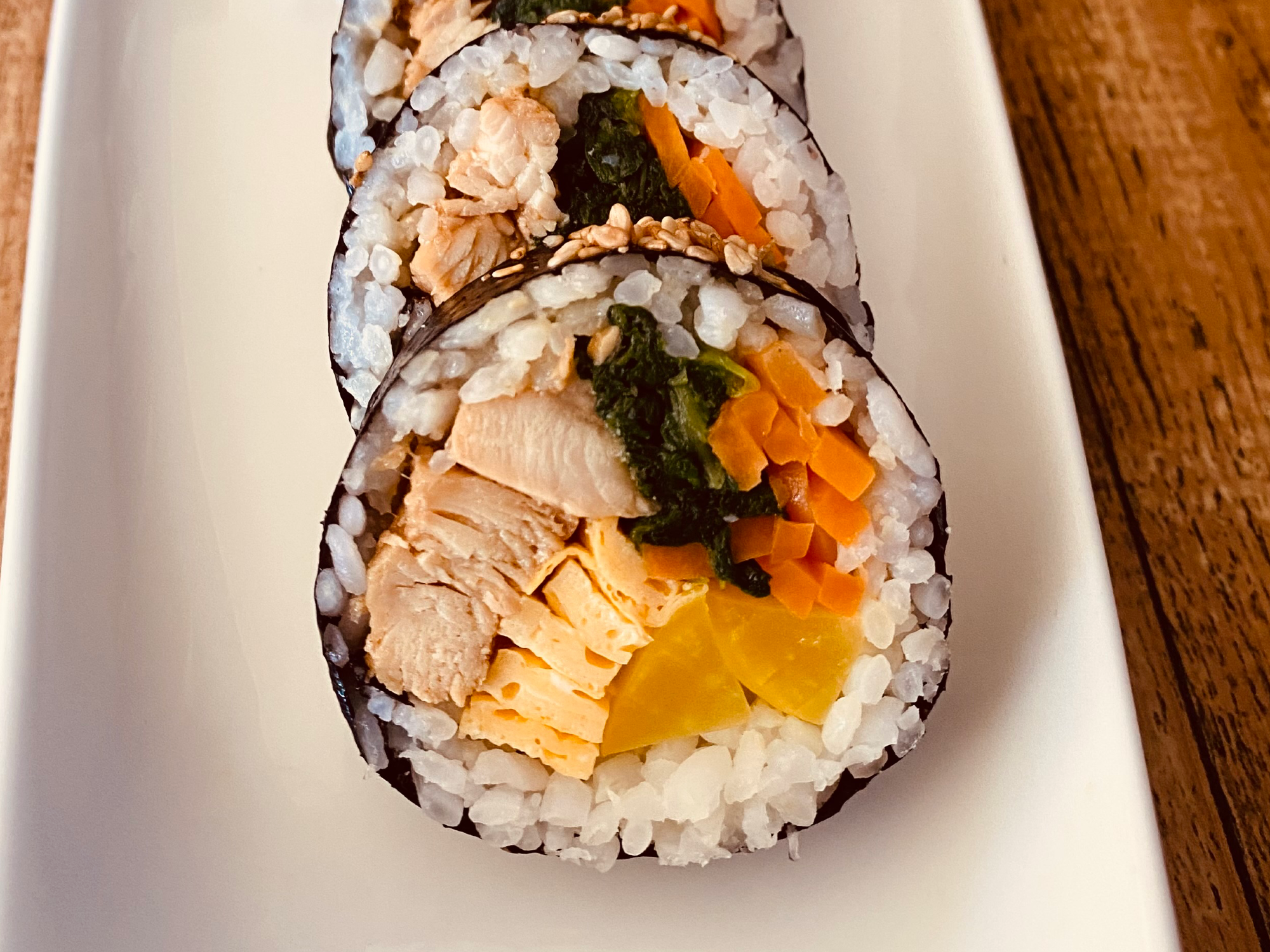KIMBAP DE VERDURAS