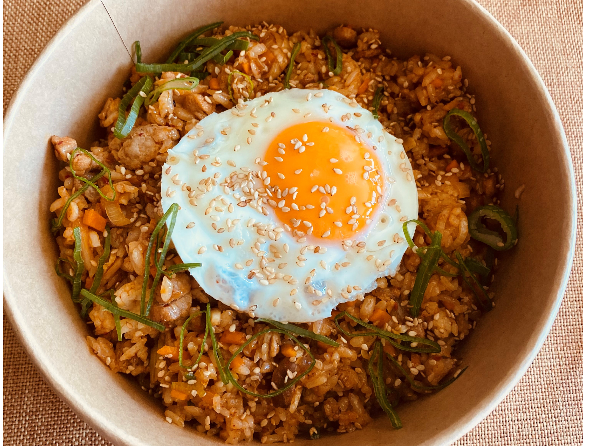 KIMCHI BOKKEUMBAP DE CERDO 🌶️