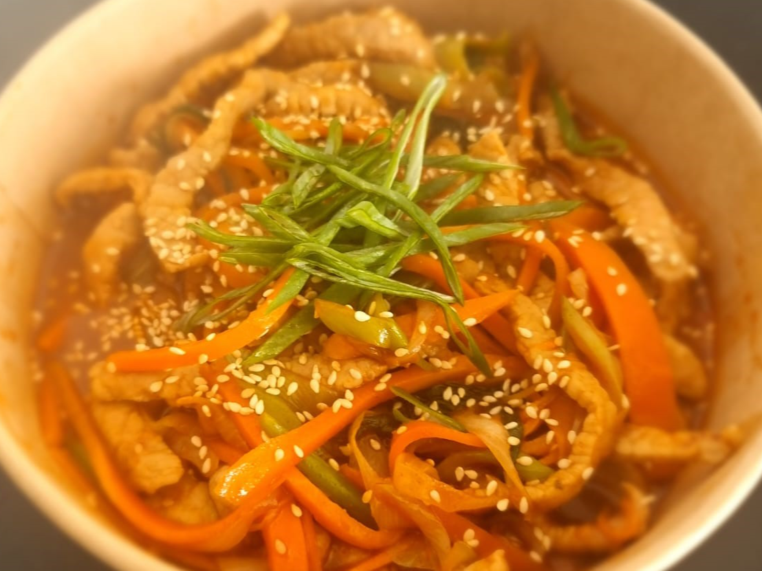 JEYUK BOKKEUM PARA COMPARTIR 🌶️