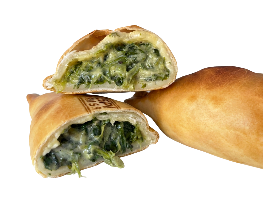 Empanadas de Espinaca y Salsa Blanca